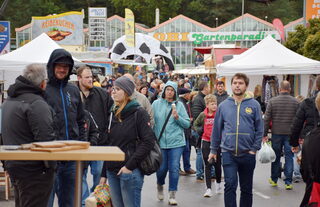 Trotz Wind und Wetter kamen Tausende Besucher zur 34. Kaller Herbstschau.