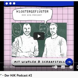 Unter dem Titel „Klostergeflüster“ sind die beiden Lehrer Andreas Winkler und Benjamin Schaafstall im schuleigenen Podcast des Hermann-Josef-Kollegs Steinfeld zu hören.