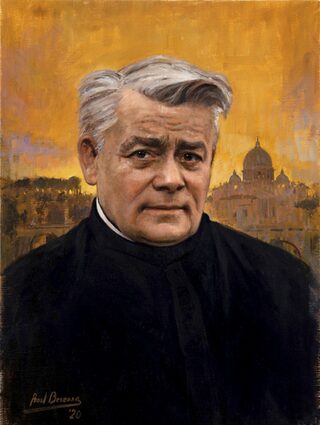 Pünktlich zur Seligsprechung wurde ein neues offizielles Porträt von Pater Franziskus Jordan angefertigt.