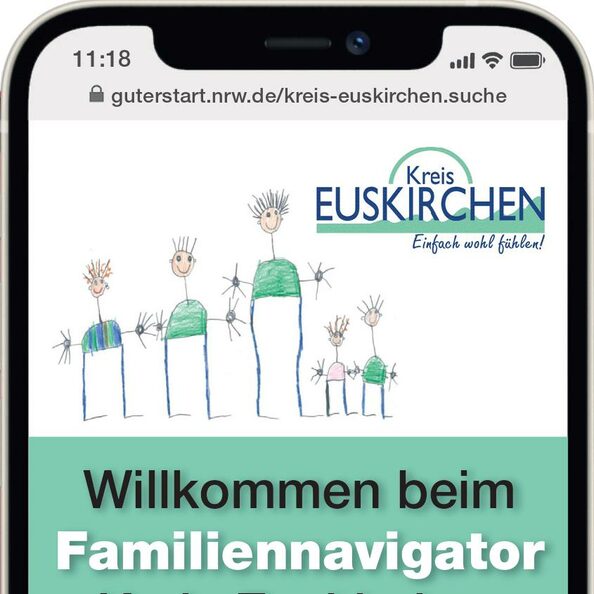 Flyer Familiennavigator Kreis Euskirchen